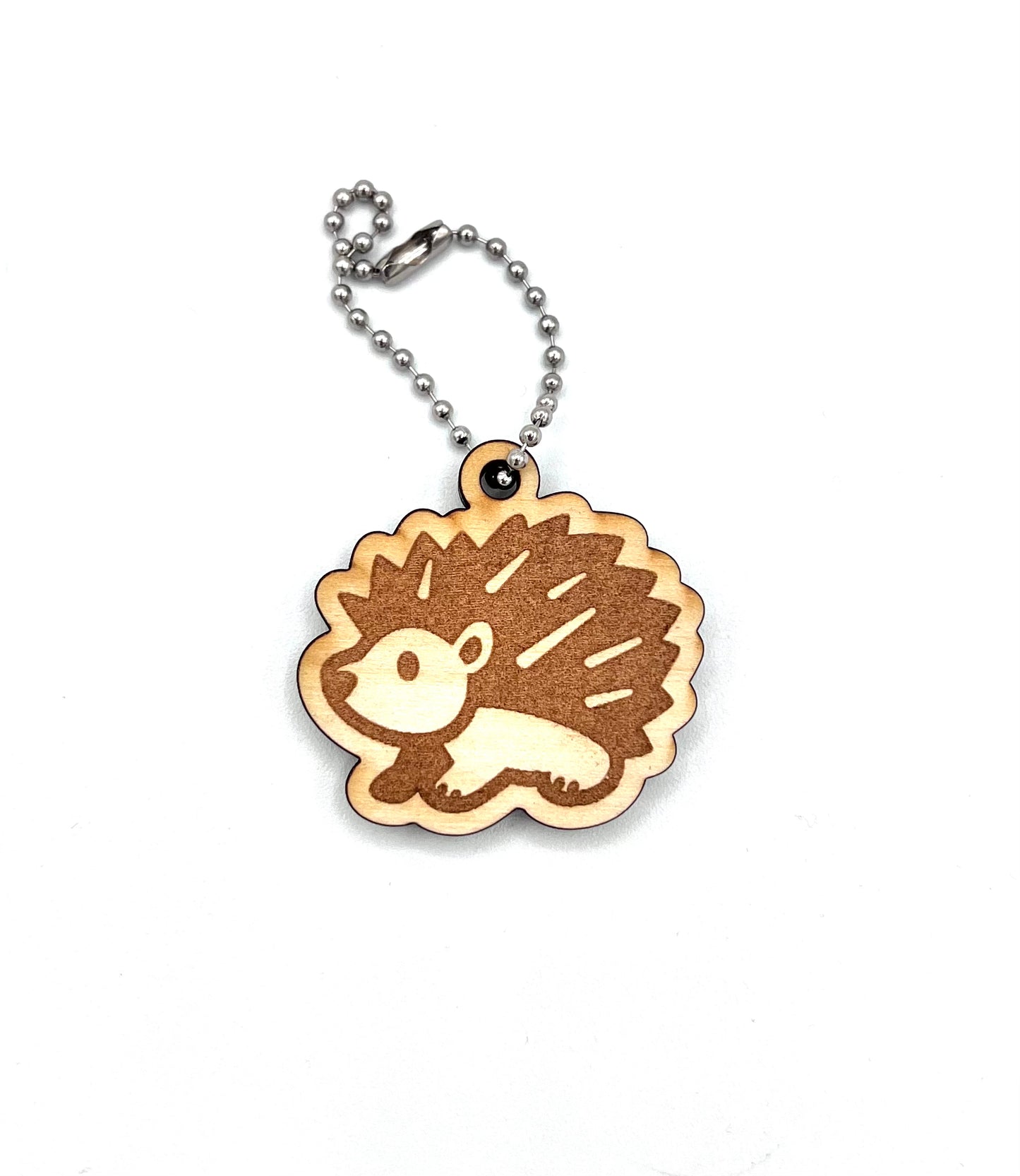 Hedgehog Emoji Keychain