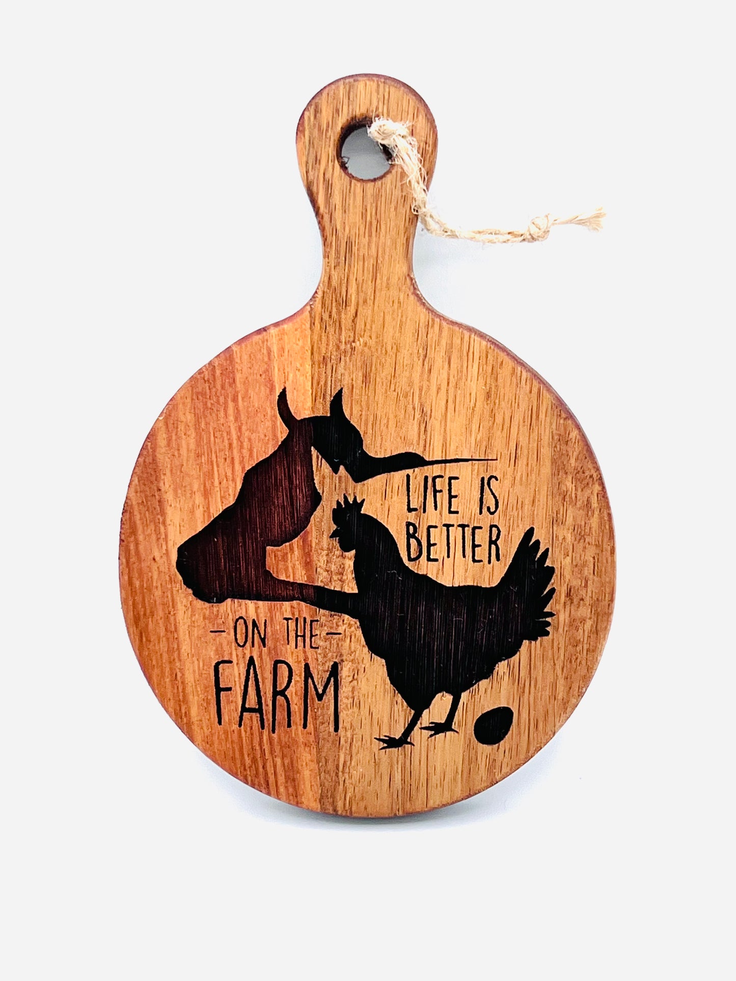 Life Is Better On the Farm sign