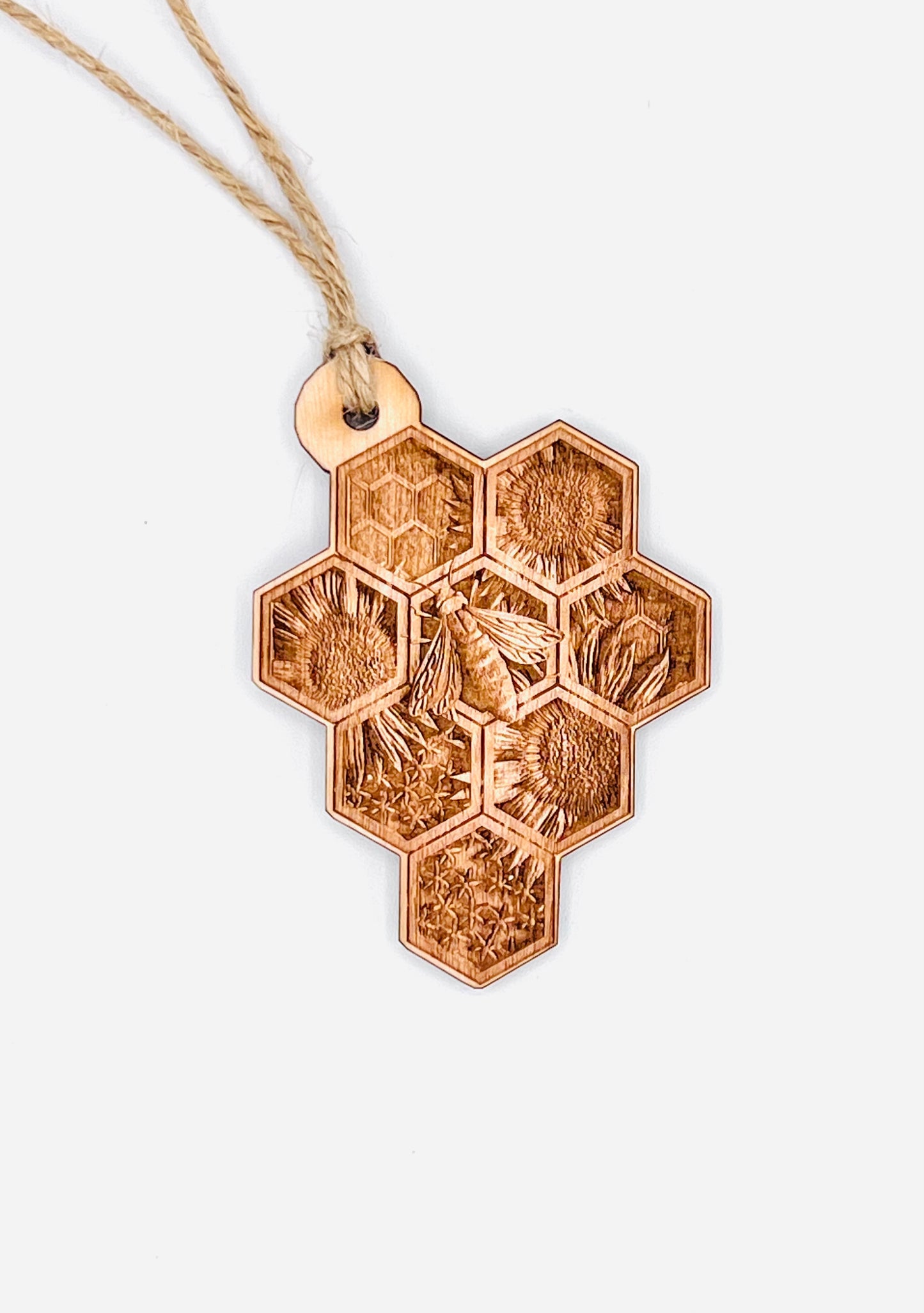 Bee Honeycomb Ornament