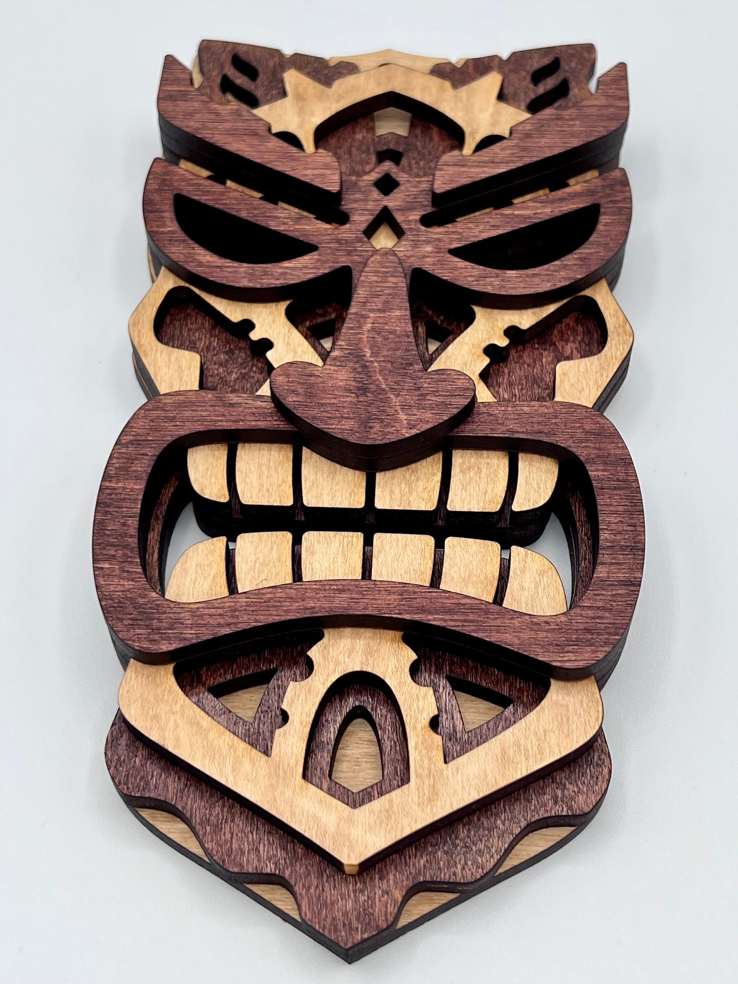 Tiki Mask, Multi-Layer Wood