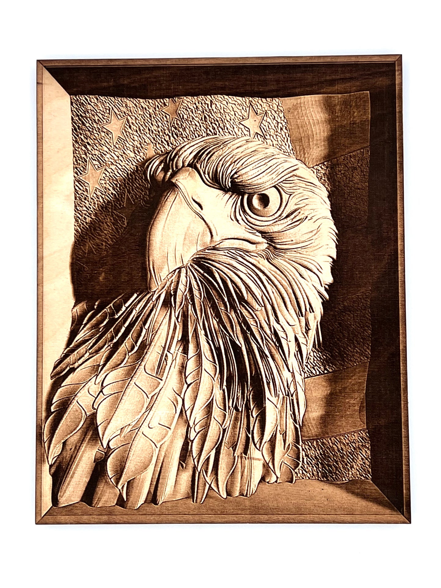 American Eagle, Wood Engraved