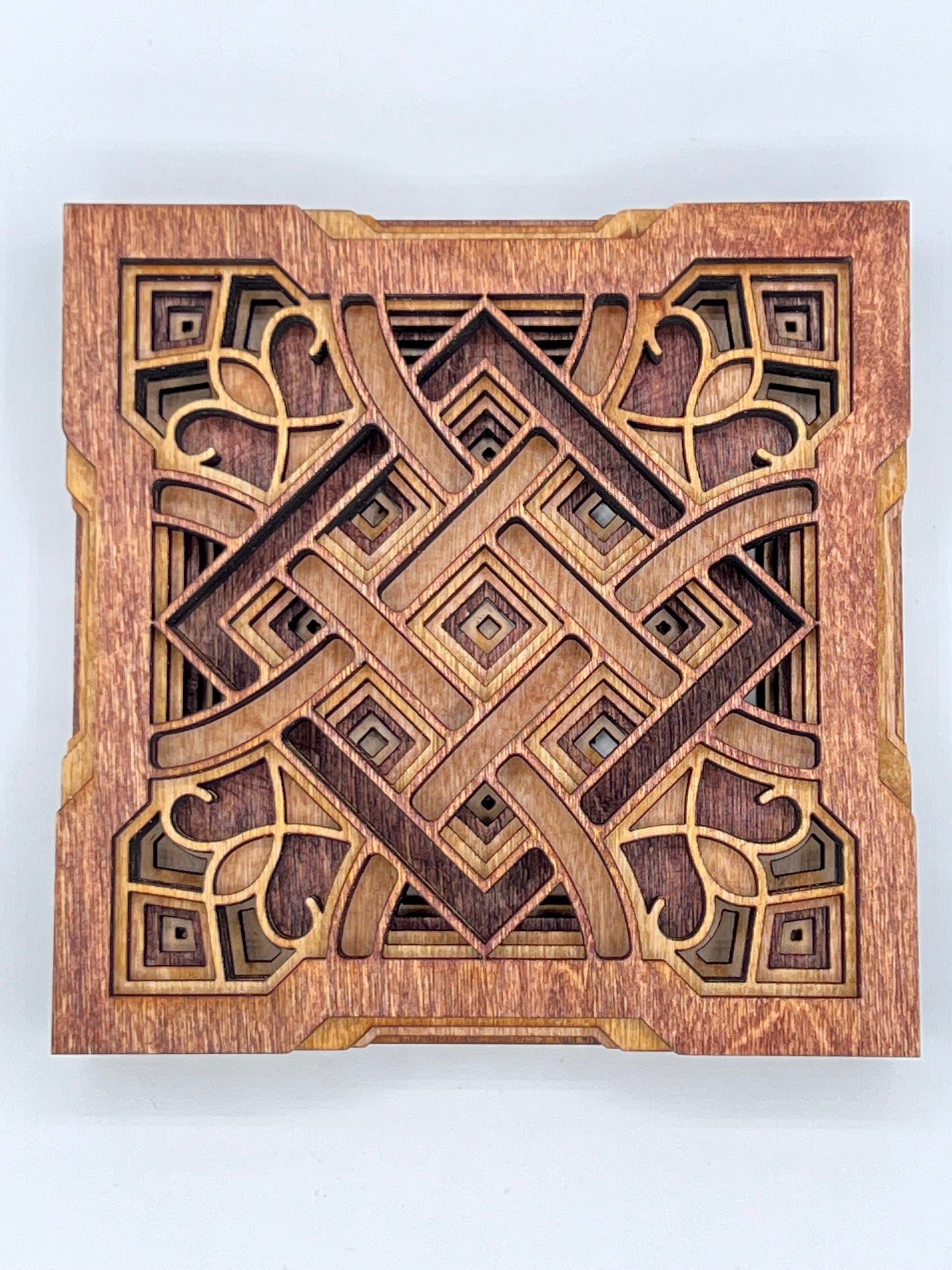 Celtic Mandala, Multi-Layer Wood