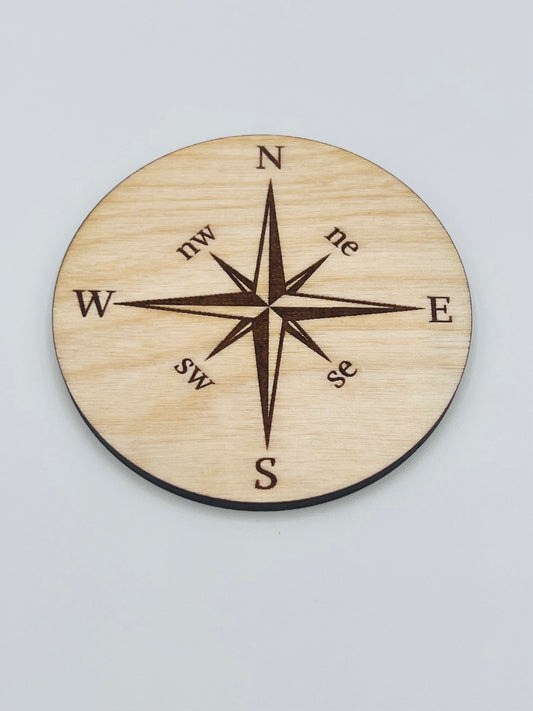 Nautical Compass Coaster Set