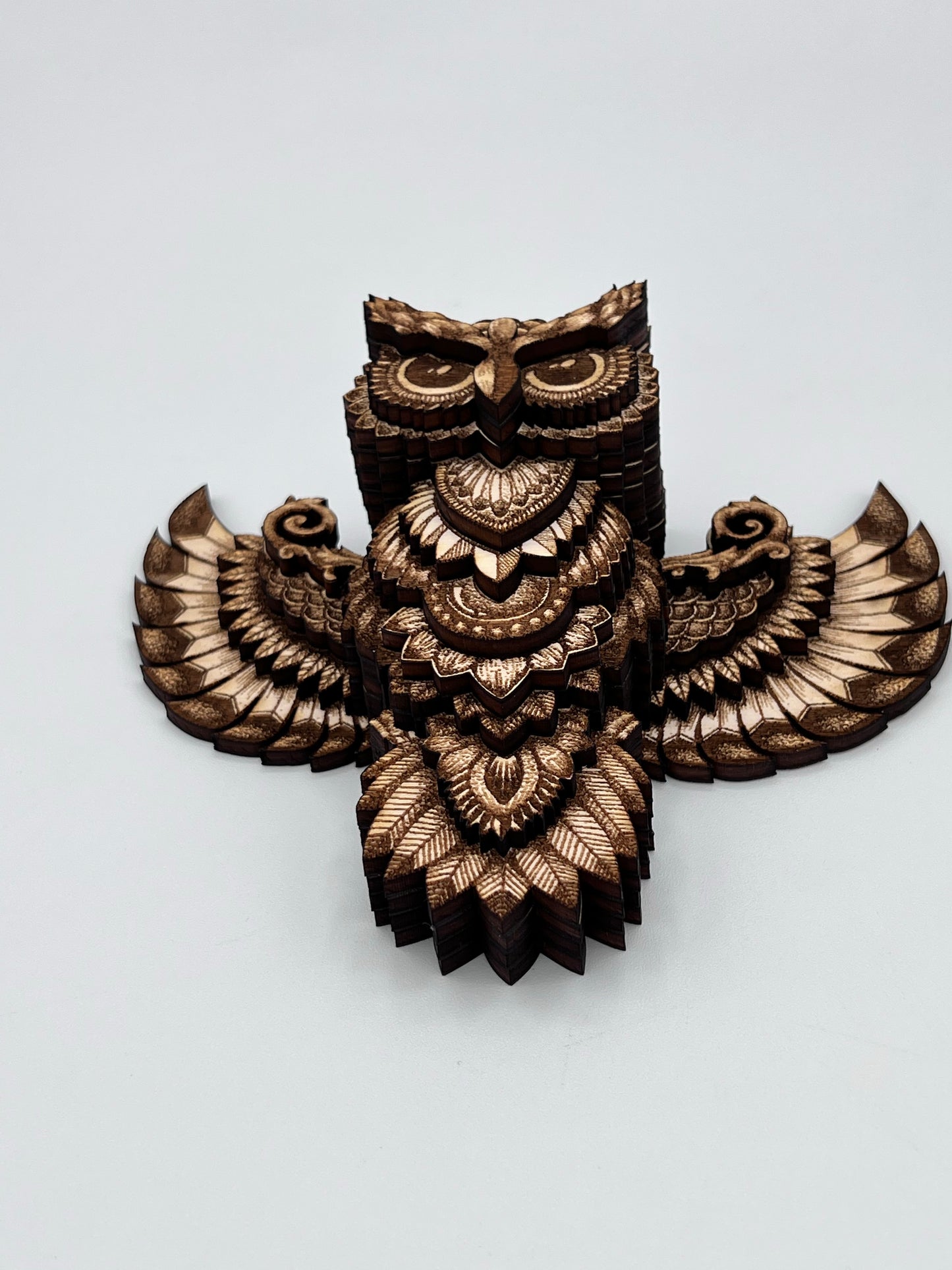 Owl, Multi-Layer Wood