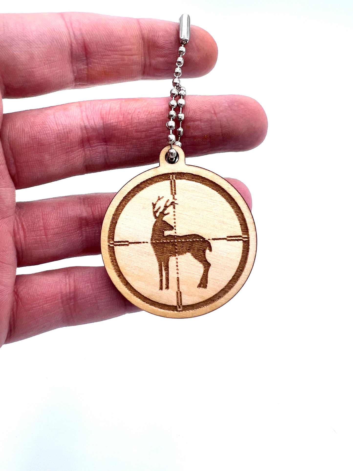 Deer Hunting Keychain