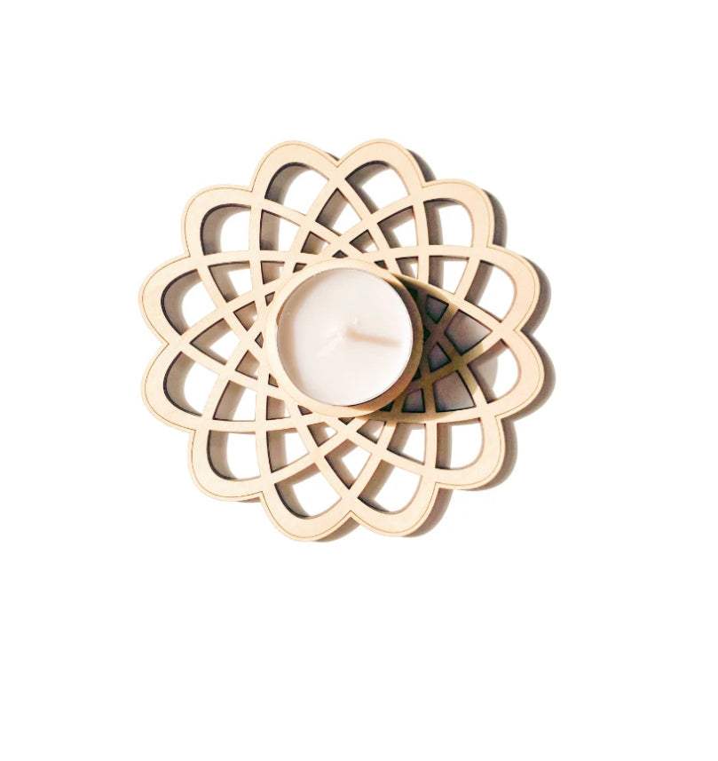 Mandala Lattice Tea Light Holder