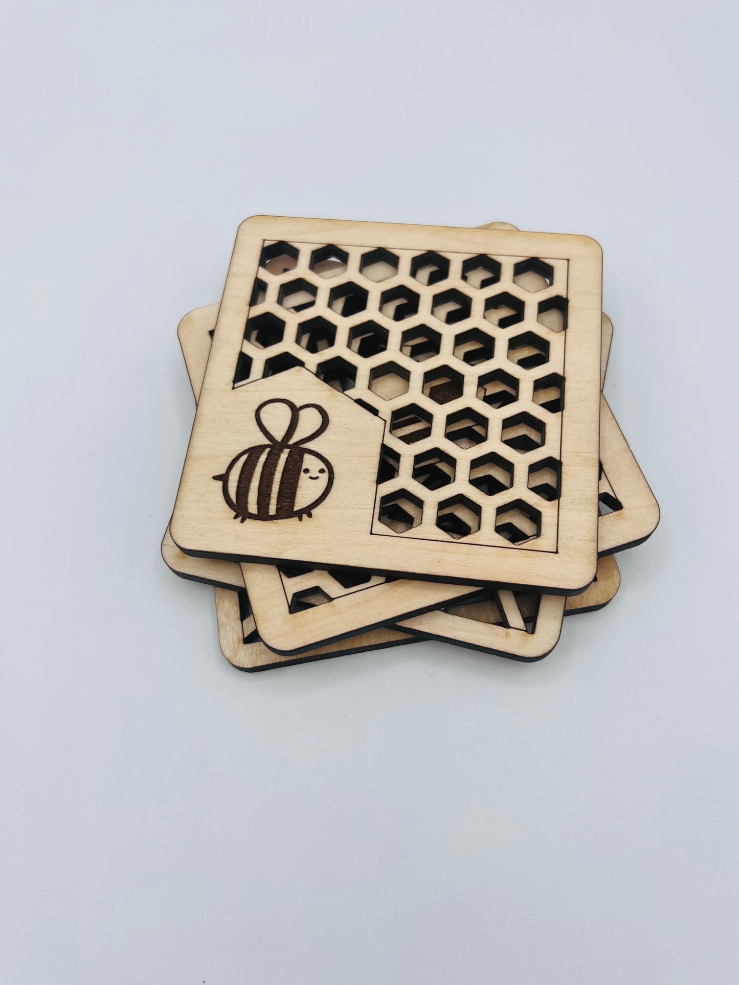 Bumble Bee Coaster Set