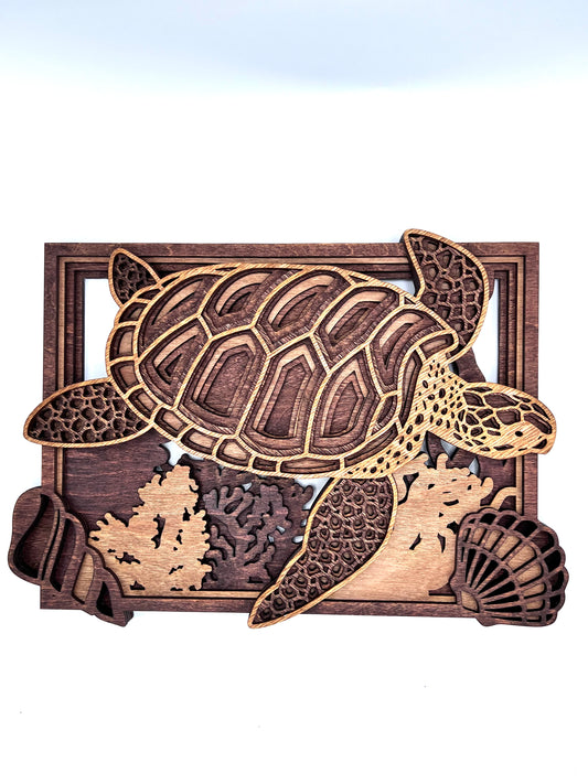 Multi-layered Sea Turtle