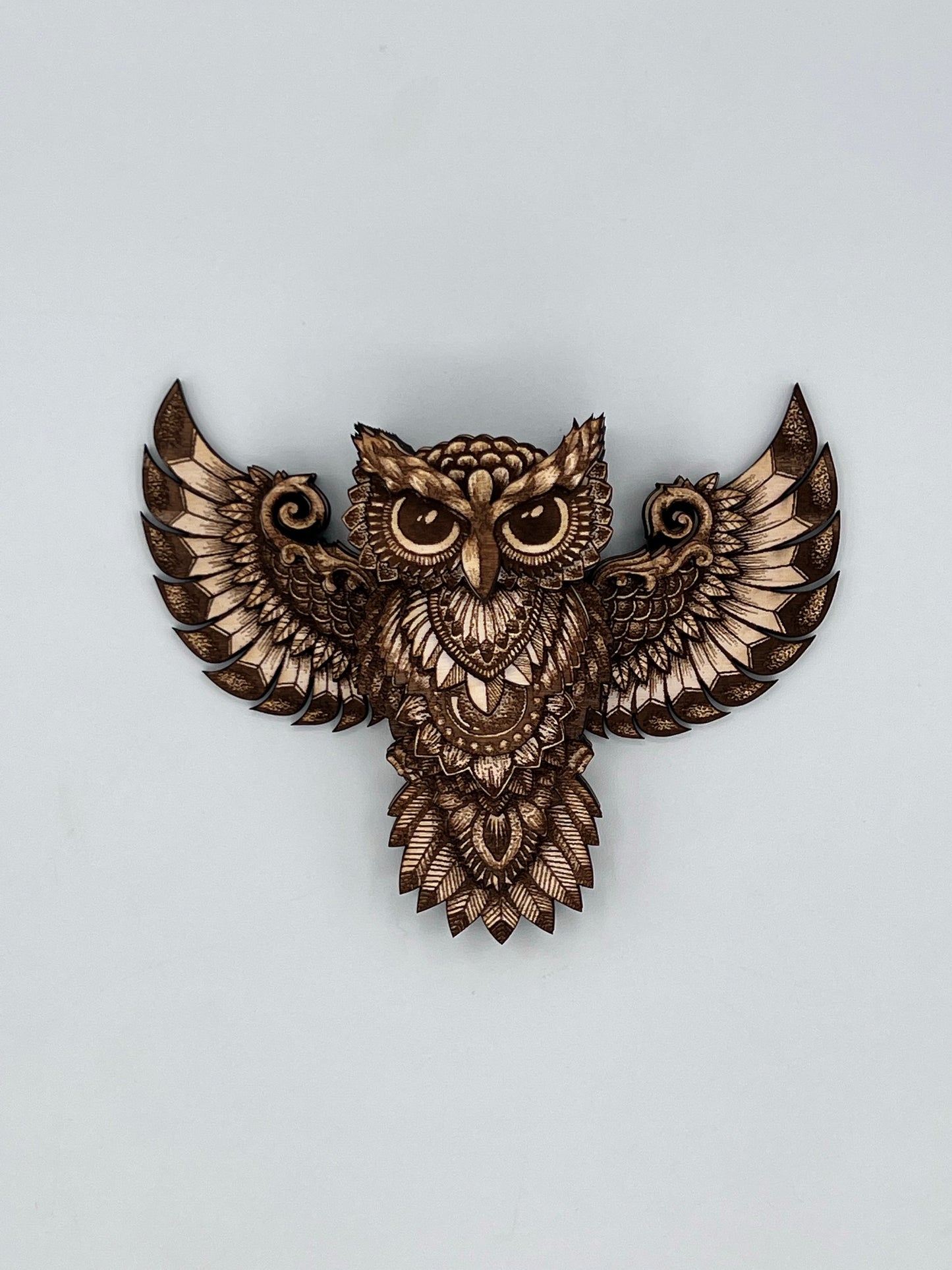 Owl, Multi-Layer Wood