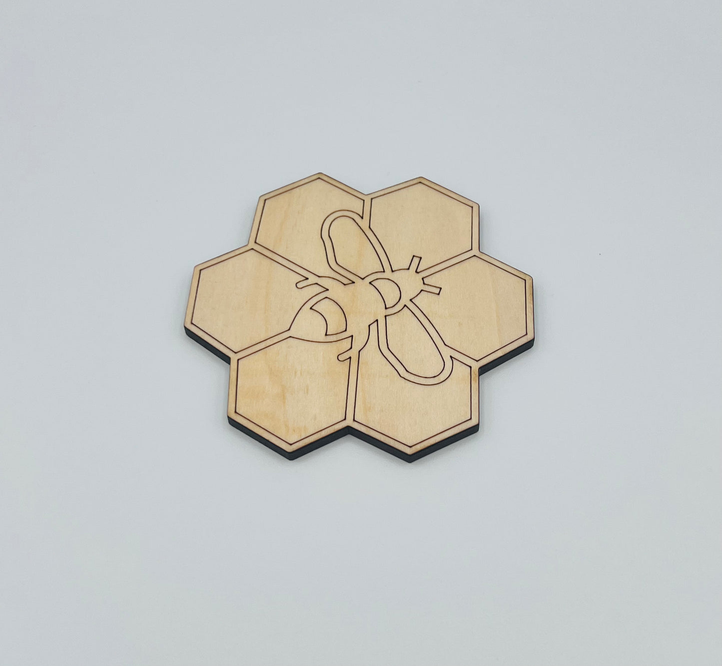 Bee Comb Coaster Set