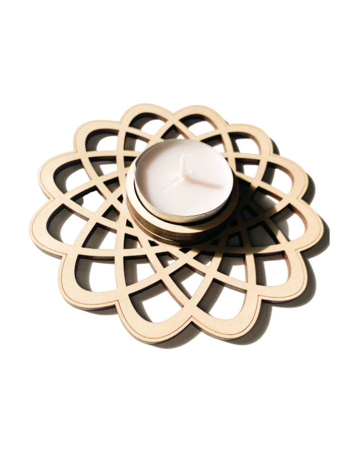 Mandala Lattice Tea Light Holder