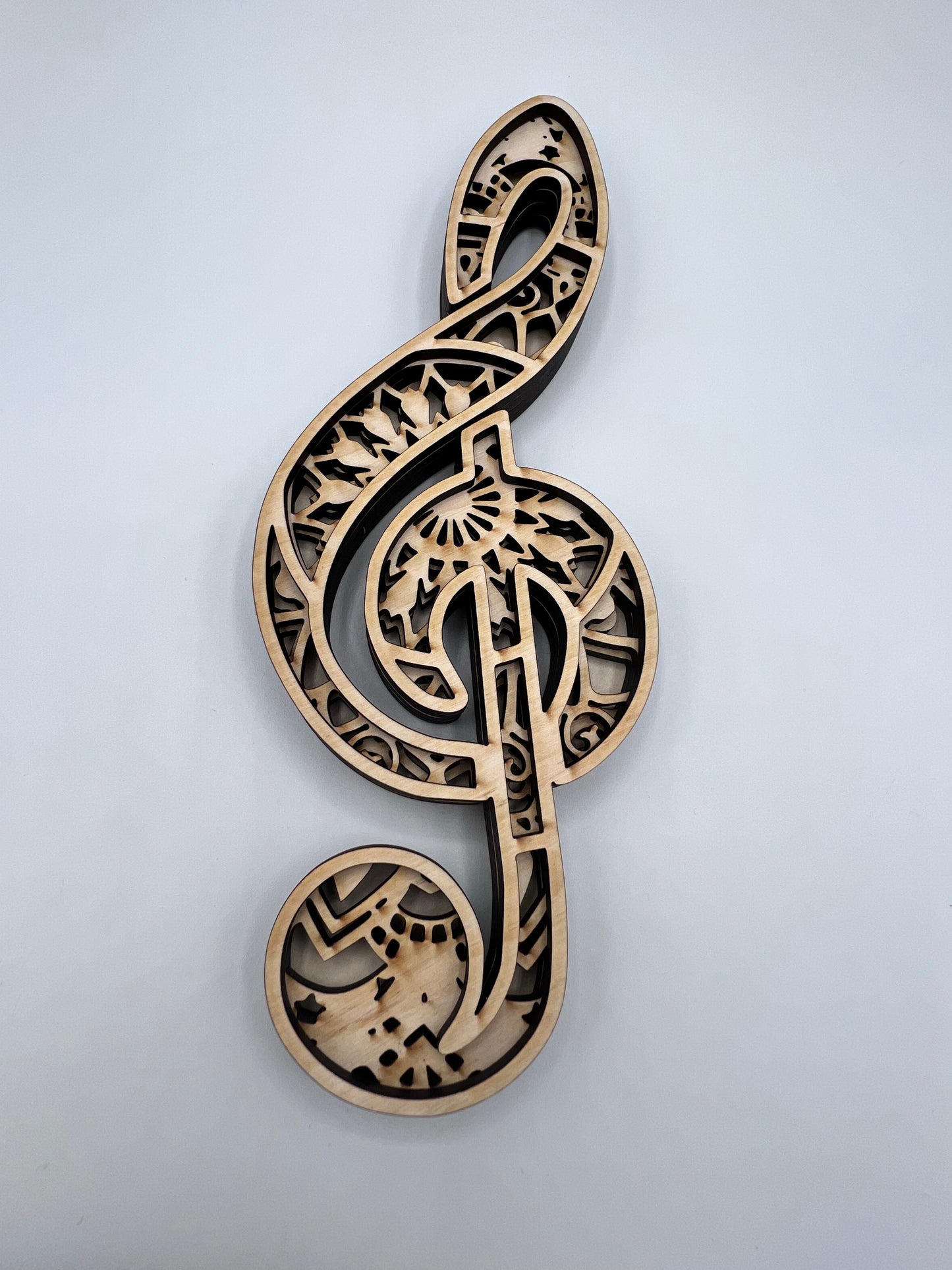 Musical Note, Multi-Layer Wood